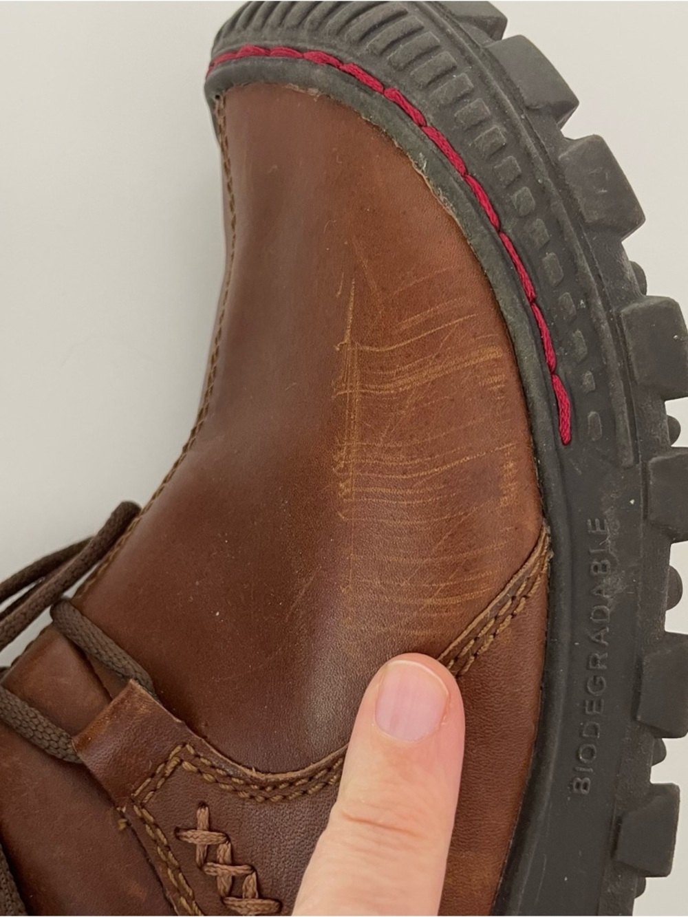 Earth Kalso Bridle Brown Leather Lace-Up Faux Fur Winter Boots, Women's size 9 - Picture 12 of 12